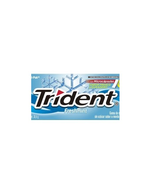 TRIDENT FRESH FRESHMINT  5.1G