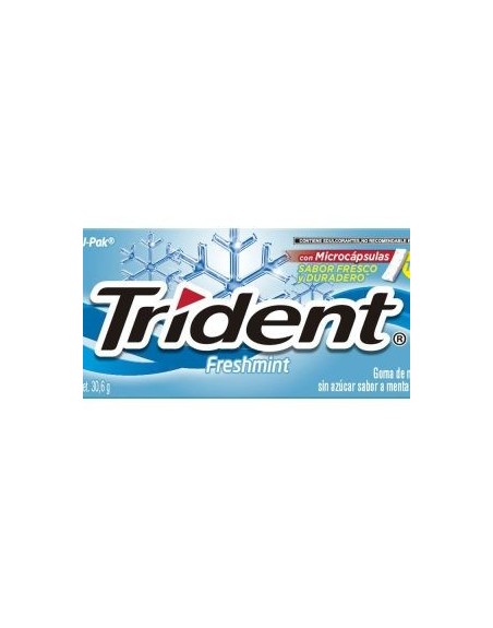 TRIDENT FRESH FRESHMINT  5.1G
