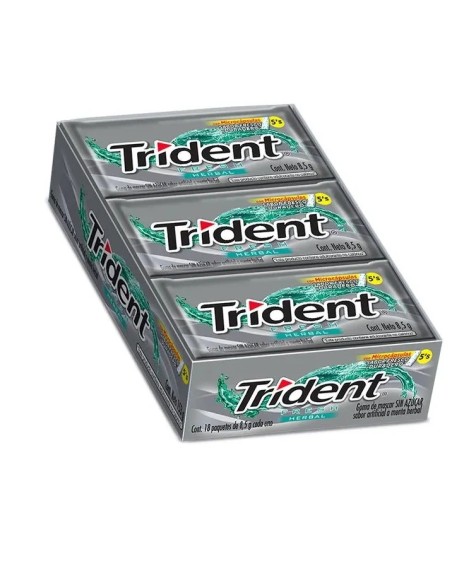 TRIDENT FRESH HERBAL 18UND