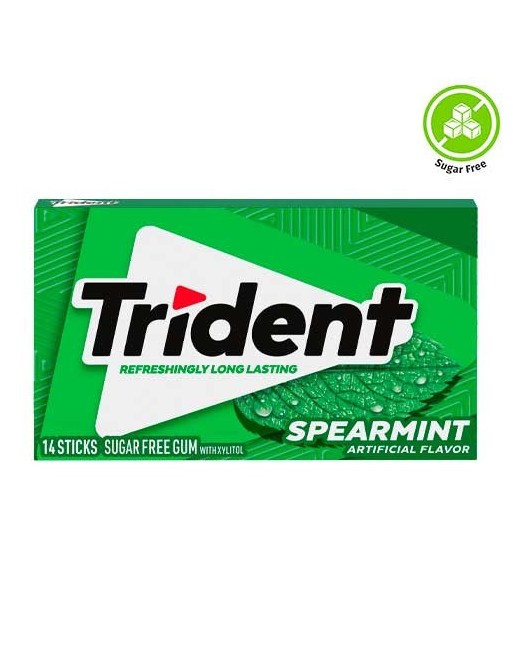 TRIDENT HIERBA BUENA  X14