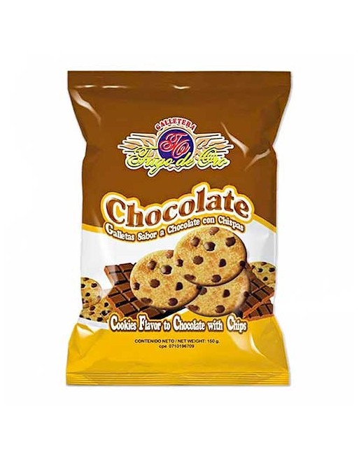 TRIGO DE ORO GALLETAS CHOCOLATE CON CHISPAS 150 G