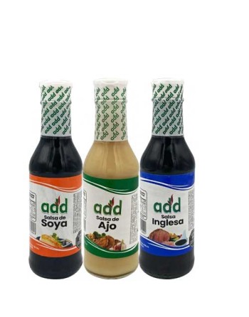 TRIPACK SALSAS ISABELLA  SOYA-AJO-INGLESA 150ML