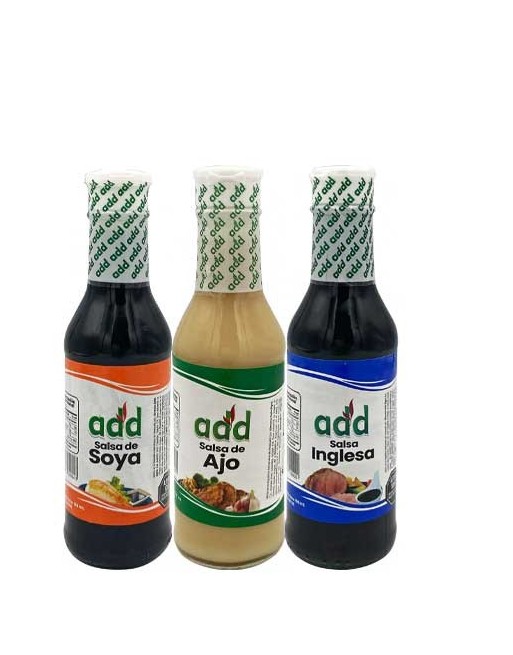 TRIPACK SALSAS ISABELLA  SOYA-AJO-INGLESA 150ML