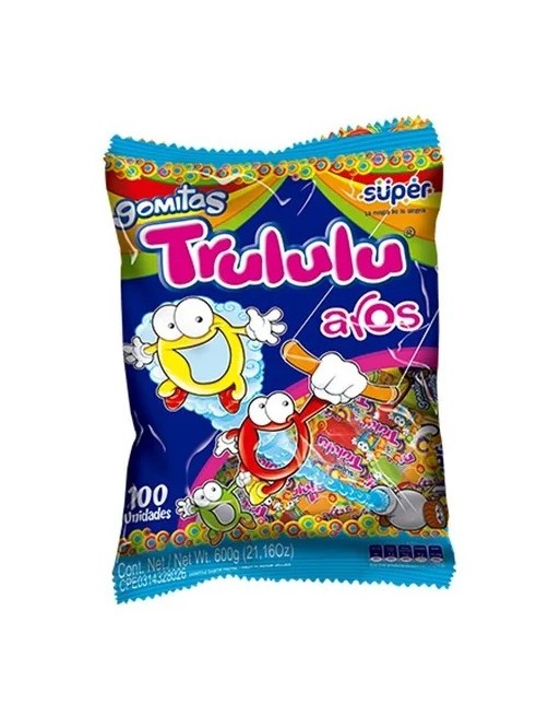 TRULULU GOMITAS E4N AROS X 100UND