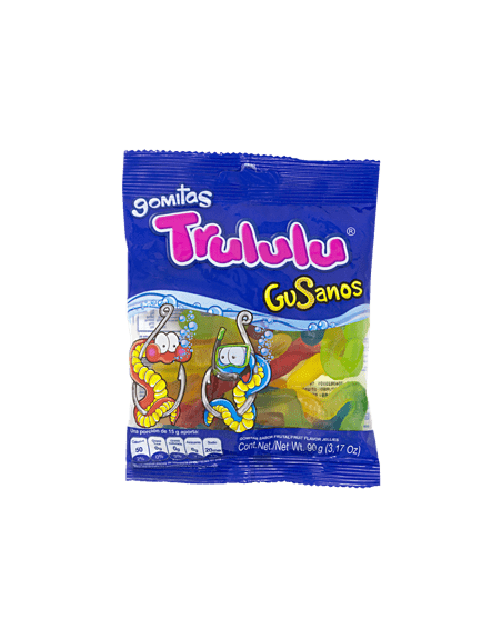TRULULU GOMITAS GUSANOS 90G
