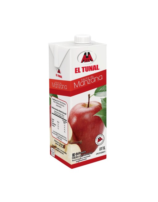 TUNAL NECTAR MANZANA 1L