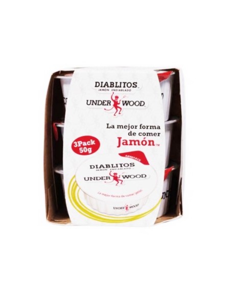 UNDER WOOD DIABLITOS X3 PACK DE 50G