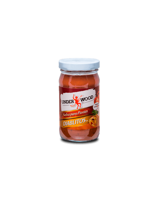 UNDER WOOD SALSA PARA PASTA DIABLITOS 120G