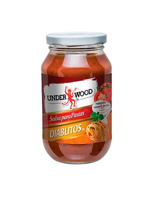 UNDER WOOD SALSA PARA PASTA DIABLITOS 490G