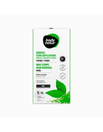 BODY NATUR BANDAS DEPILATORIAS PIEL NORMAL X16