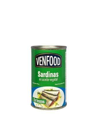 VENFOOD SARDINA EN ACEITE  170G