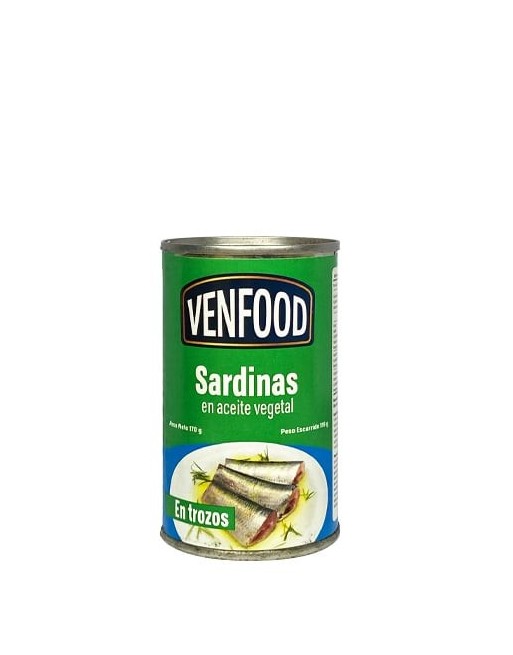 VENFOOD SARDINA EN ACEITE  170G