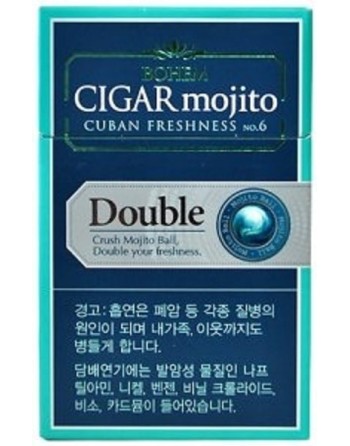 BOHEM DOUBLE APLE MINTCIGARILLOS X20UND