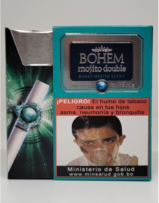 BOHEM DOUBLE MENTA Y SANDIA CIGARILLOS X20UND