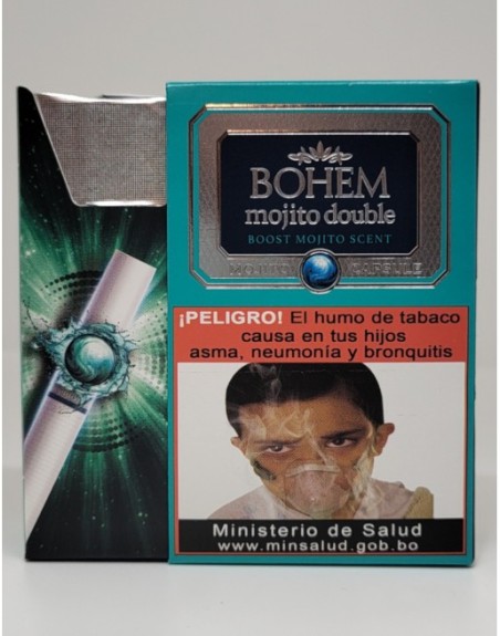 BOHEM DOUBLE MENTA Y SANDIA CIGARILLOS X20UND