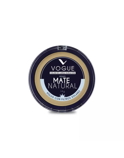 VOGUE POLVO COMPACTO MATE CANELA
