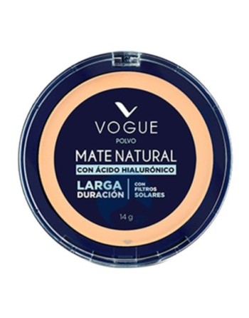VOGUE POLVO COMPACTO MATE DURAZNO