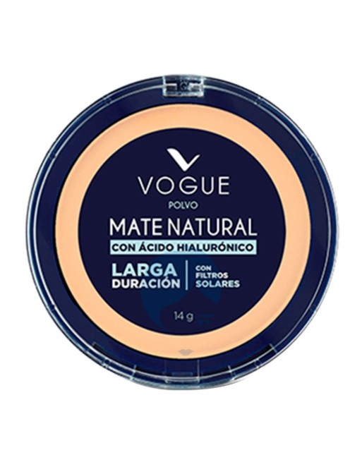 VOGUE POLVO COMPACTO MATE DURAZNO
