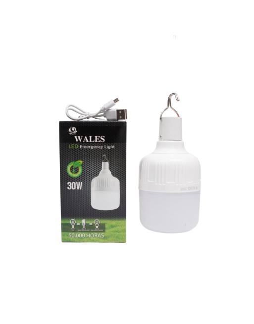WALES BOMBILLO DE EMERGENCIA 30W