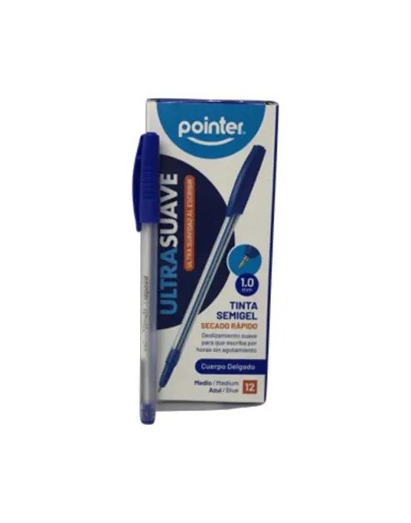 BOLIGRAFO TINTA SEMIGEL AZUL POINTER
