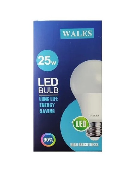 WALES LED BULB BOMBILLO 25W