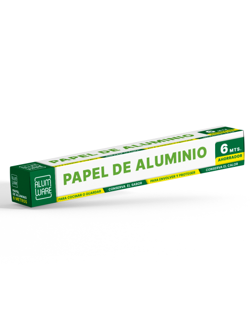 WARE PAPEL ALUMINIO 6M