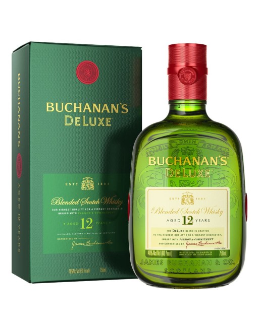WHISKY 12 AÑOS BUCHANAN'S DE LUXE 0,75 LT