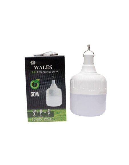 BOMBILLO RECARGABLE WALES 50W