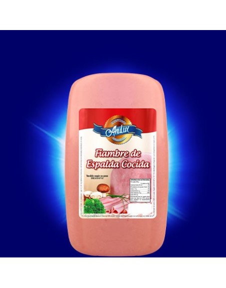 AHULUX FIAMBRE DE ESPALDA COCIDA XKG
