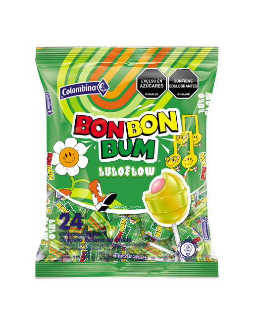 BON BON BUM FLOW 24 UNIDADES