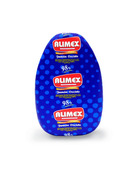 ALIMEX JAMON COCIDO 98% L/GRASA /KG EMBUTIDOS
