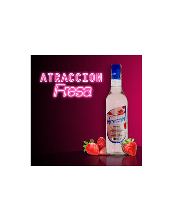 ATRACCION VODKA SABOR A FRESA 0.70L