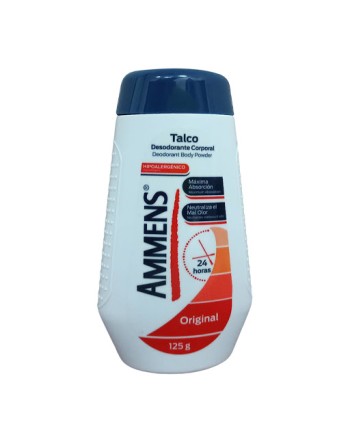 AMMENS TALCO TALCO CORPORAL  125G