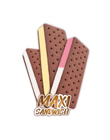 HELADOS MAXI SANDWI FRESA 70G